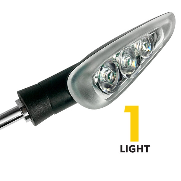 Click'n'Ride Click'n'Ride Rear Right/ Front Left - Quick Release Indicator Light